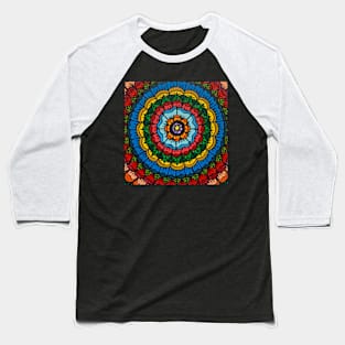 Circles within Circles Baseball T-Shirt